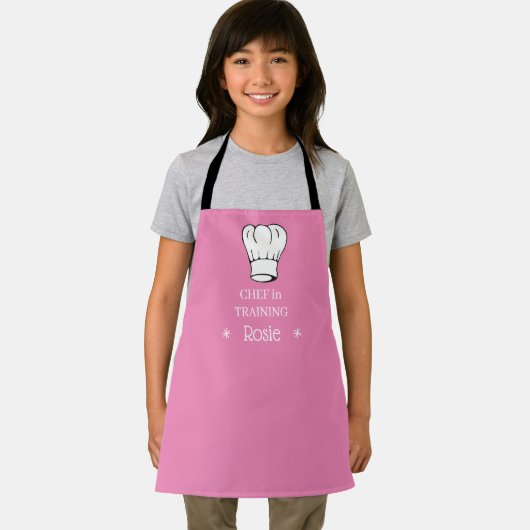 Tabliers pour enfants personnalisés Chef en format (Insitu)