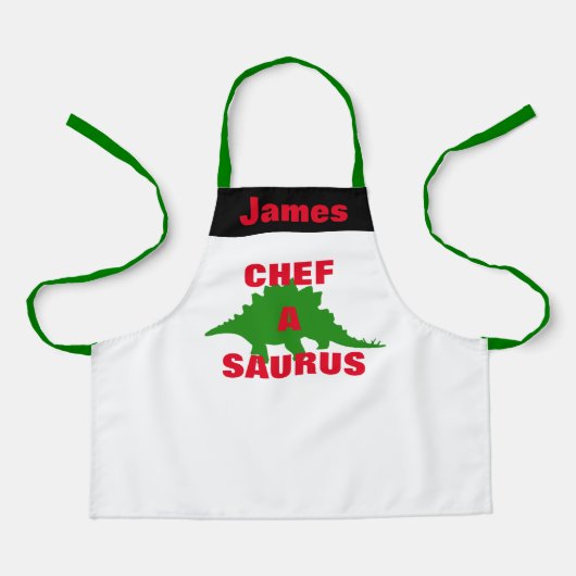Tabliers pour enfants personnalisés, chef graphiqu (Recto)