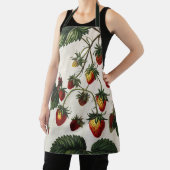 Tabliers rose à motif fraise - Impression de fruit (Insitu)