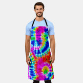 Tabliers Tie-Dye Arc-en-Ciel (Porté)