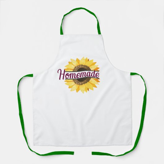 Tabliers Tournesol Nom Personnalisé - Cadeau Perso (Recto)