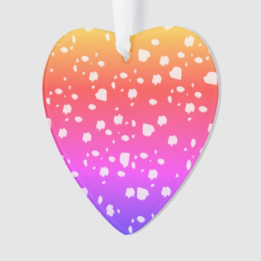 Tabouret d'art, arc-en-ciel couleurs (devant)