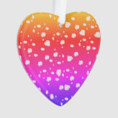 Tabouret d'art, arc-en-ciel couleurs (devant)