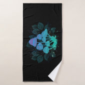 Tabourets dans Bushes (Serviette de bain)