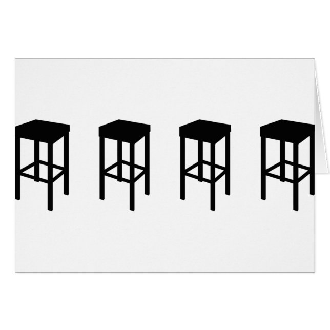 tabourets de bar (Devant horizontal)