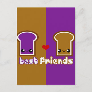 Tabu Japan Best Friends Line - PB&J Briefkaart