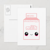 Tabu Japan Milk Line- Aardbei Briefkaart (Voorkant / Achterkant)