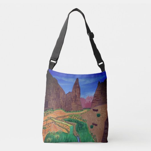 Tabuk, Saoedi-Arabië crossbody tas (Voorkant)