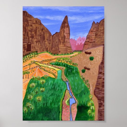 Tabuk, Saudi-Arabië Poster (Voorkant)