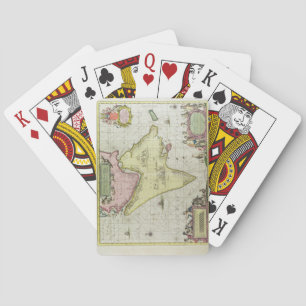 Tabula Magellanica, Quatiere del Fuego, bord 18 Pokerkaarten