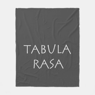 Tabula rasa fleece deken
