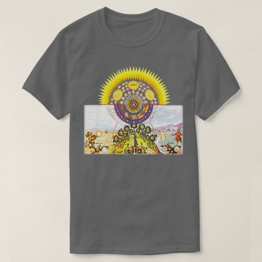 TABULA SMARAGDINA HERMETIS T-SHIRT (Design voorkant)