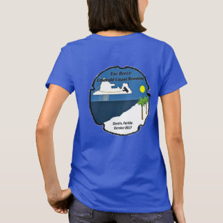 Tac Recce Dames #1 - Uitzicht van strand op rug T-shirt