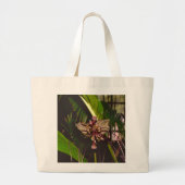 Tacca chantrieri (Tacca investeringsa) - Zwarte ba Grote Tote Bag (Voorkant)