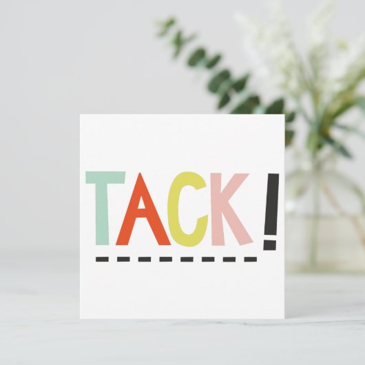 TACHE ! Carte de couleurs (Debout devant)