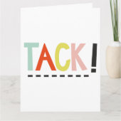 TACHE ! Cartes de voeux pliées (Devant)