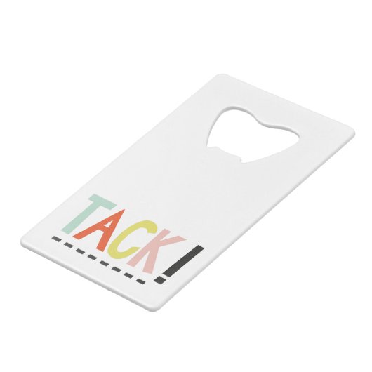 TACHE ! Couleurs Ouverture de bouteille de carte d (Dos Angle)