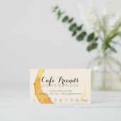 Tache de café Rassembler Punch / Carte de fidélité (Debout devant)