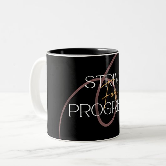 Tâche De Mug Pour Le Progrès (Devant gauche)