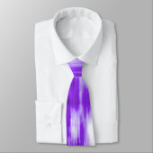 "Tache floue" - cravate abstraite de pourpre et de (Attaché)