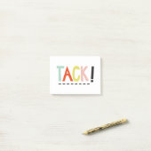 TACHE ! Notes post-it des couleurs (Sur un bureau)