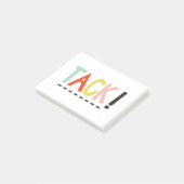 TACHE ! Notes post-it des couleurs (Incliné)