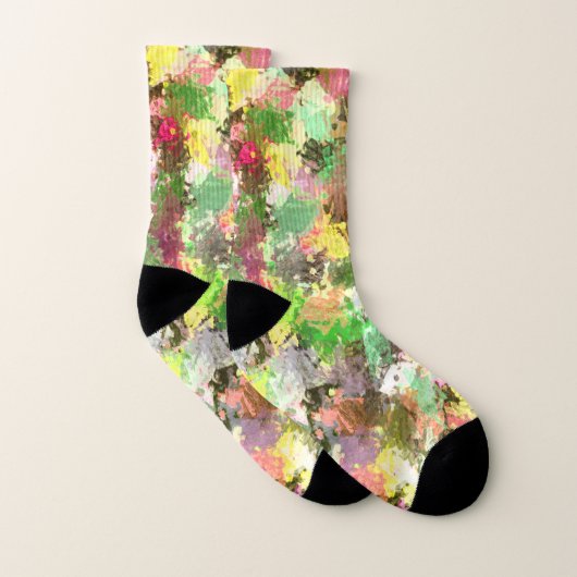 Taches de peinture Couleurs de feuilles d'automne (Paire)