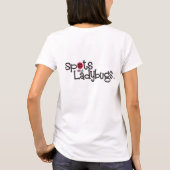 Taches et coccinelles, le T-shirt bordé des femmes (Dos)