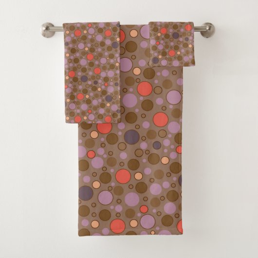 Taches marron orange multicolores (En situation)