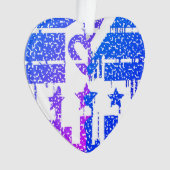 Taches qui dégouttent - Convergence colorée (devant)