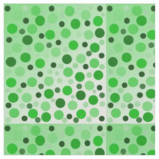Taches vert menthe, Tissu (Fermer)