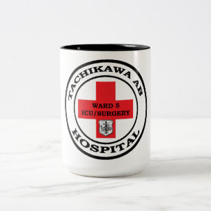 Tachikawa AB Japan ICU/SURGERY Two-Tone Coffee Mok