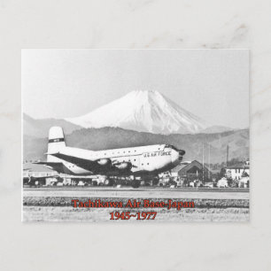tachikawa luchtmachtbasis japan 1945-1977 briefkaa briefkaart