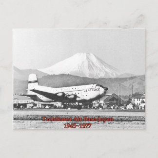 tachikawa luchtmachtbasis japan 1945-1977 briefkaa briefkaart