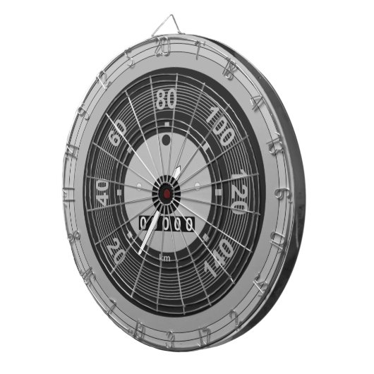 Tachometer voor autosnelheidsmeter dartbord (Voorkant Rechts)