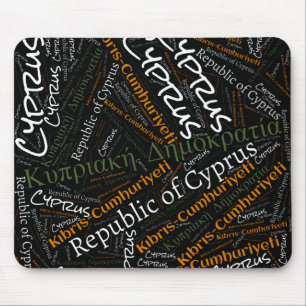 Tachtig Cyprus Flag Colors Patriotic Muismat