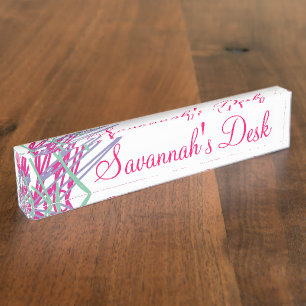 tachtig kleuren als medaille naambordje