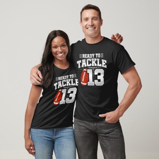 Tackle 13th Birthday 13 Years Couples Jubileum T-shirt (Unisex)