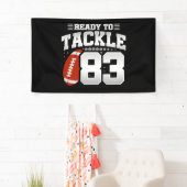 Tackle 83rd Birthday 83 Years Couples Jubileum Spandoek (Insitu)