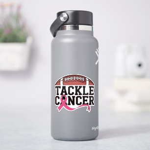Tackle Cancer Roze Lint Ontwerp Sticker