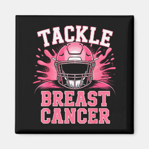 Tackle Football Borstkanker Bewustzijn Nk Lint Magneet
