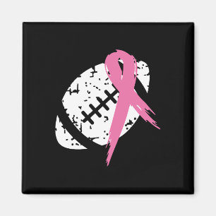 Tackle kanker roze lint voetbal borstkanker AWA Magneet