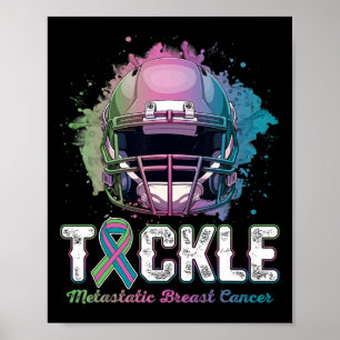 Tackle Metastatic Breast Cancer Awareness Day Voet Poster