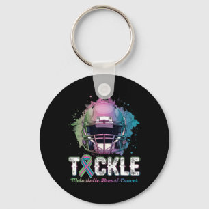Tackle Metastatic Breast Cancer Awareness Day Voet Sleutelhanger