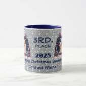 Tacky Christmas Sweater 3rd. Place Contest Winner Mok (Midden)