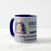 Tacky Christmas Sweater 3rd. Place Contest Winner Mok (Voorkant links)