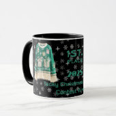 Tacky Christmas Sweater Contest Winner Mug (Devant gauche)