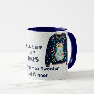 Tacky Kersttrui NUMMER TWEE Contestwinnaar Mok