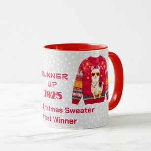 Tacky Kersttrui NUMMER TWEE Contestwinnaar Mok