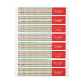 Tacky Ugly Christmas Sweater Party Retouradres (Vel)